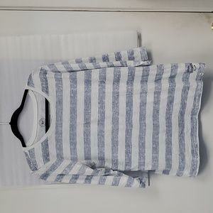 47 Brand Weathered Blue Stripe Top Broadmoor